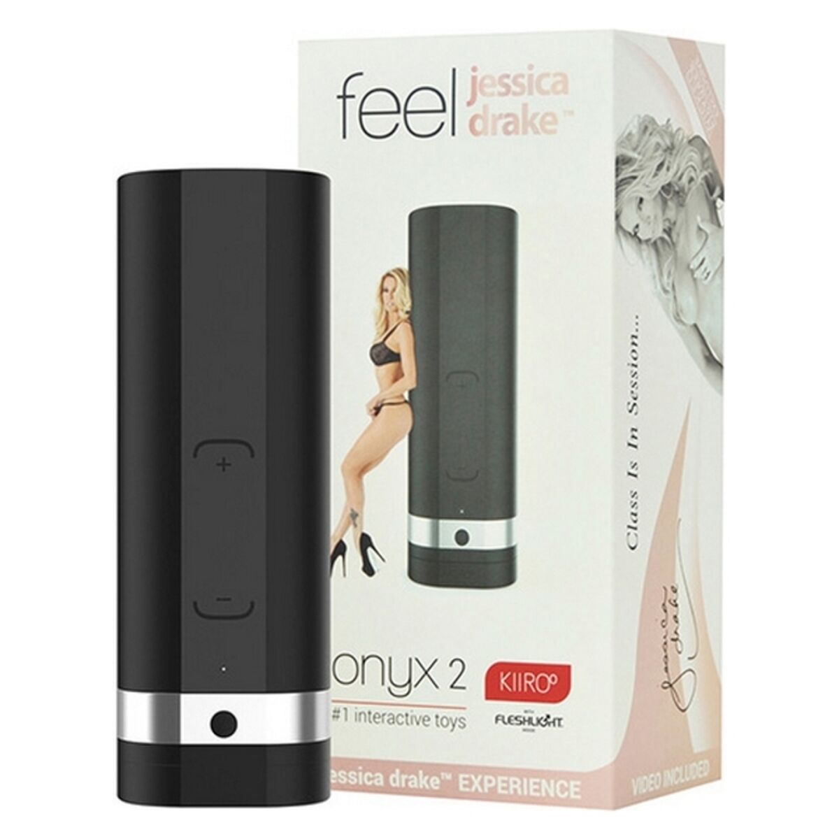 Vibrator Kiiroo Jessica Drake Črna